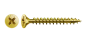 Preview: SPAX Universalschraube YELLOX, 4.5x40 mm, 100 Stück, 4081020450407